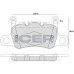 Set placute frână ICER 182348-208