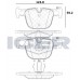Set placute frână ICER 182064