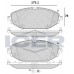 Set placute frână ICER 182213