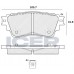 Set placute frână ICER 182357