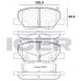 Set placute frână ICER 182118