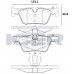 Set placute frână ICER 182049