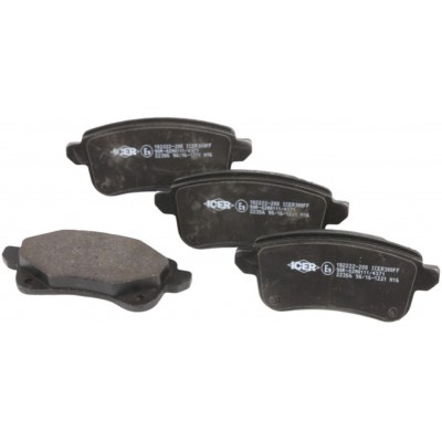 Set placute frână ICER 182222-208