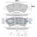 Set placute frână ICER 182109