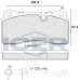 Set placute frână ICER 182121-203