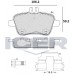 Set placute frână ICER 182039