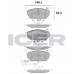 Set placute frână ICER 182189
