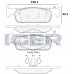 Set placute frână ICER 182115-202
