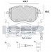 Set placute frână ICER 182394