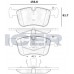 Set placute frână ICER 182048