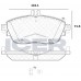 Set placute frână ICER 182061