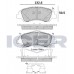 Set placute frână ICER 182178