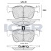 Set placute frână ICER 182198