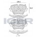 Set placute frână ICER 182216