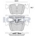 Set placute frână ICER 182232