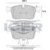 Set placute frână ICER 182238