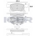 Set placute frână ICER 182246