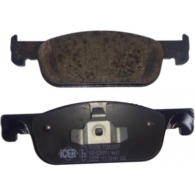 Set placute frână ICER 182274