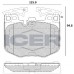 Set placute frână ICER 182280