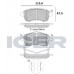 Set placute frână ICER 182305