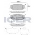 Set placute frână ICER 182373