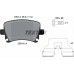 Set placute frână TEXTAR 2391401