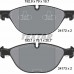 Set placute frână TEXTAR 2417201