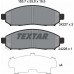 Комплект тормозных колодок TEXTAR 2422701