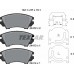 Set placute frână TEXTAR 2441201
