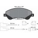 Set placute frână TEXTAR 2448501