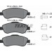 Set placute frână TEXTAR 2463801