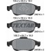 Set placute frână TEXTAR 2491401