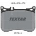 Set placute frână TEXTAR 2517903
