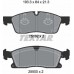 Set placute frână TEXTAR 2519202