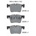 Set placute frână TEXTAR 2519901