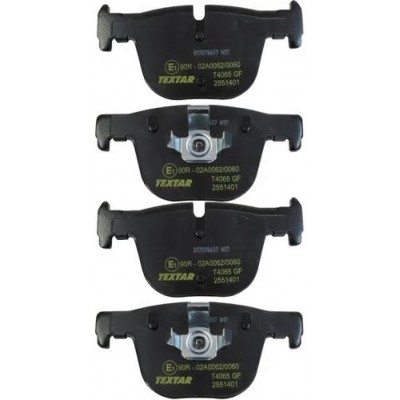 Set placute frână TEXTAR 2551401