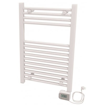 Uscător de prosoape Warma Flat 500x800 400W Steel White