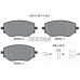 Set placute frână TEXTAR 2618801