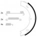 Set placute frână TEXTAR 91066800