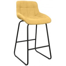 Барный стул Deco Nicole CFS Hoker LB Soro-40 Black Leg Yellow