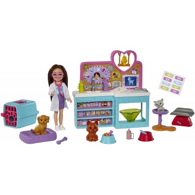 Кукла Mattel Barbie Chelsea Pet Vet (HGT12)