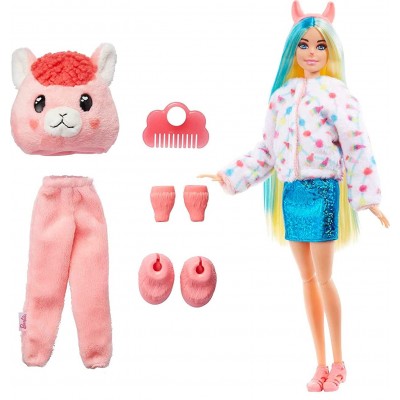 Păpușa Mattel Barbie Cutie Reveal: Лама (HJL60)