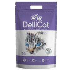 Asternut igienic pentru pisici DelliCat Lavender 5L