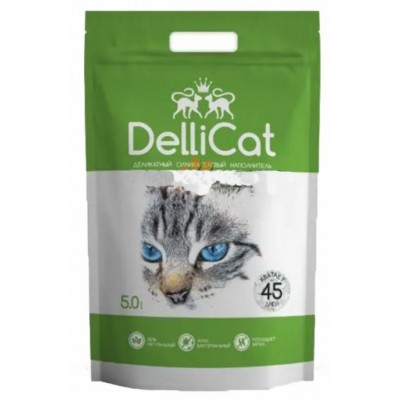 Asternut igienic pentru pisici DelliCat Apple 5L