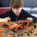 Set de construcție XTech Pull Back Orange Racer 588 pcs (5807)