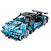 Set de construcție XTech Pull Back Blue Racer 507 pcs (5808)