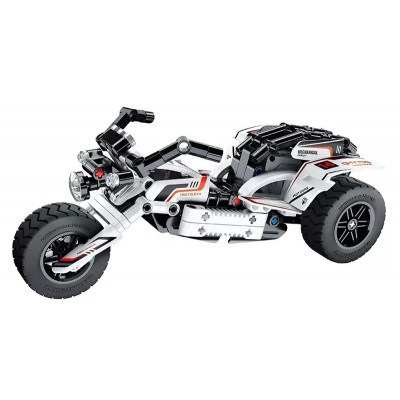 Set de construcție XTech Pull Back Motorcycle 150 pcs (5814)