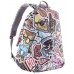 Rucsac pentru oraș XD Design Bobby Soft Art Grafitti Blue (P705.867)