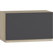 Bucatarie modulara Magnusplus Jetta Sus №6 Graphite/Oak Sonoma