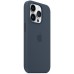 Чехол Apple iPhone 14 Pro Silicone Case with MagSafe Storm Blue